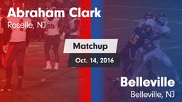 Matchup: Abraham Clark vs. Belleville  2016
