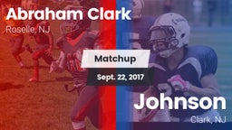 Matchup: Abraham Clark vs. Johnson  2017