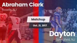 Matchup: Abraham Clark vs. Dayton  2017