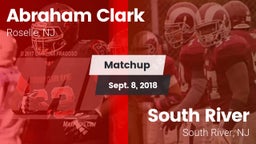 Matchup: Abraham Clark vs. South River  2018