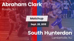 Matchup: Abraham Clark vs. South Hunterdon  2018