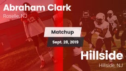 Matchup: Abraham Clark vs. Hillside  2019