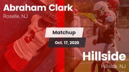 Matchup: Abraham Clark vs. Hillside  2020