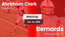 Matchup: Abraham Clark vs. Bernards  2020