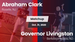 Matchup: Abraham Clark vs. Governor Livingston  2020