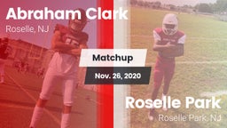 Matchup: Abraham Clark vs. Roselle Park  2020