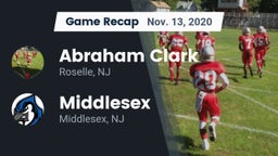 Recap: Abraham Clark  vs. Middlesex  2020