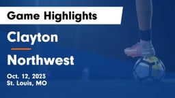 Clayton  vs Northwest  Game Highlights - Oct. 12, 2023