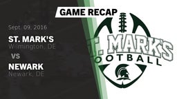 Recap: St. Mark's  vs. Newark  2016
