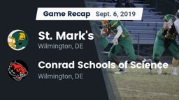 Recap: St. Mark's  vs. Conrad Schools of Science 2019