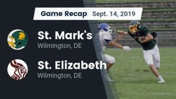 Recap: St. Mark's  vs. St. Elizabeth  2019