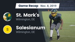 Recap: St. Mark's  vs. Salesianum  2019