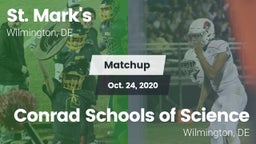 Matchup: St. Mark's vs. Conrad Schools of Science 2020