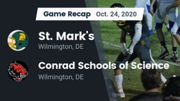 Recap: St. Mark's  vs. Conrad Schools of Science 2020