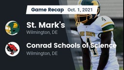 Recap: St. Mark's  vs. Conrad Schools of Science 2021