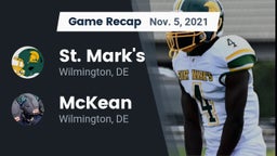 Recap: St. Mark's  vs. McKean  2021