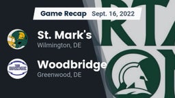 Recap: St. Mark's  vs. Woodbridge  2022