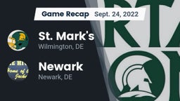 Recap: St. Mark's  vs. Newark  2022