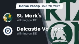 Recap: St. Mark's  vs. Delcastle Vo-Tech  2022