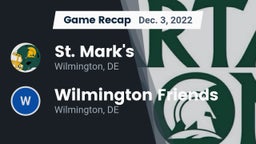 Recap: St. Mark's  vs. Wilmington Friends  2022