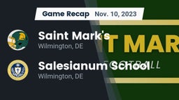 Recap: Saint Mark's  vs. Salesianum School 2023