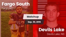 Matchup: Fargo South vs. Devils Lake  2016
