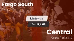 Matchup: Fargo South vs. Central  2016