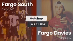 Matchup: Fargo South vs. Fargo Davies  2016