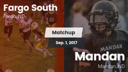 Matchup: Fargo South vs. Mandan  2017