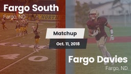 Matchup: Fargo South vs. Fargo Davies  2018