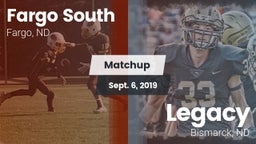 Matchup: Fargo South vs. Legacy  2019