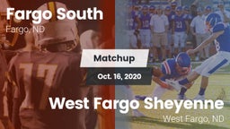 Matchup: Fargo South vs. West Fargo Sheyenne  2020