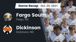 Recap: Fargo South  vs. Dickinson  2021