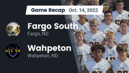 Recap: Fargo South  vs. Wahpeton  2022