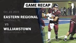 Recap: Eastern Regional  vs. Williamstown  2015