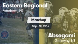 Matchup: Eastern vs. Absegami  2016