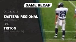 Recap: Eastern Regional  vs. Triton  2016