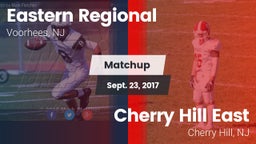 Matchup: Eastern vs. Cherry Hill East  2017