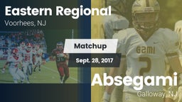 Matchup: Eastern vs. Absegami  2017