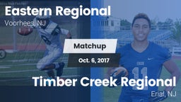 Matchup: Eastern vs. Timber Creek Regional  2017