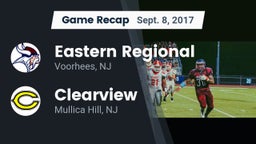 Recap: Eastern Regional  vs. Clearview  2017