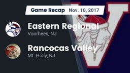 Recap: Eastern Regional  vs. Rancocas Valley  2017