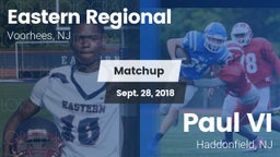 Matchup: Eastern vs. Paul VI  2018