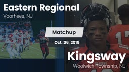 Matchup: Eastern vs. Kingsway  2018