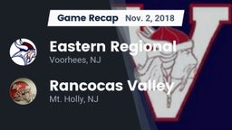 Recap: Eastern Regional  vs. Rancocas Valley  2018