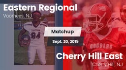 Matchup: Eastern vs. Cherry Hill East  2019