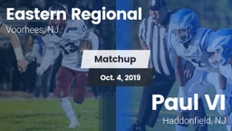 Matchup: Eastern vs. Paul VI  2019