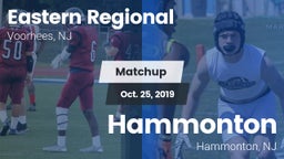 Matchup: Eastern vs. Hammonton  2019