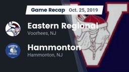 Recap: Eastern Regional  vs. Hammonton  2019