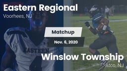 Matchup: Eastern vs. Winslow Township  2020